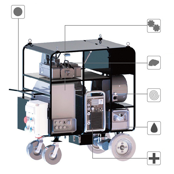 Trackless Unguided All-position Crawling Welding Robot